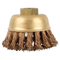 TORK CRAFT Wire Cup Brush N/spark Twisted 80mmxm14 Bulk